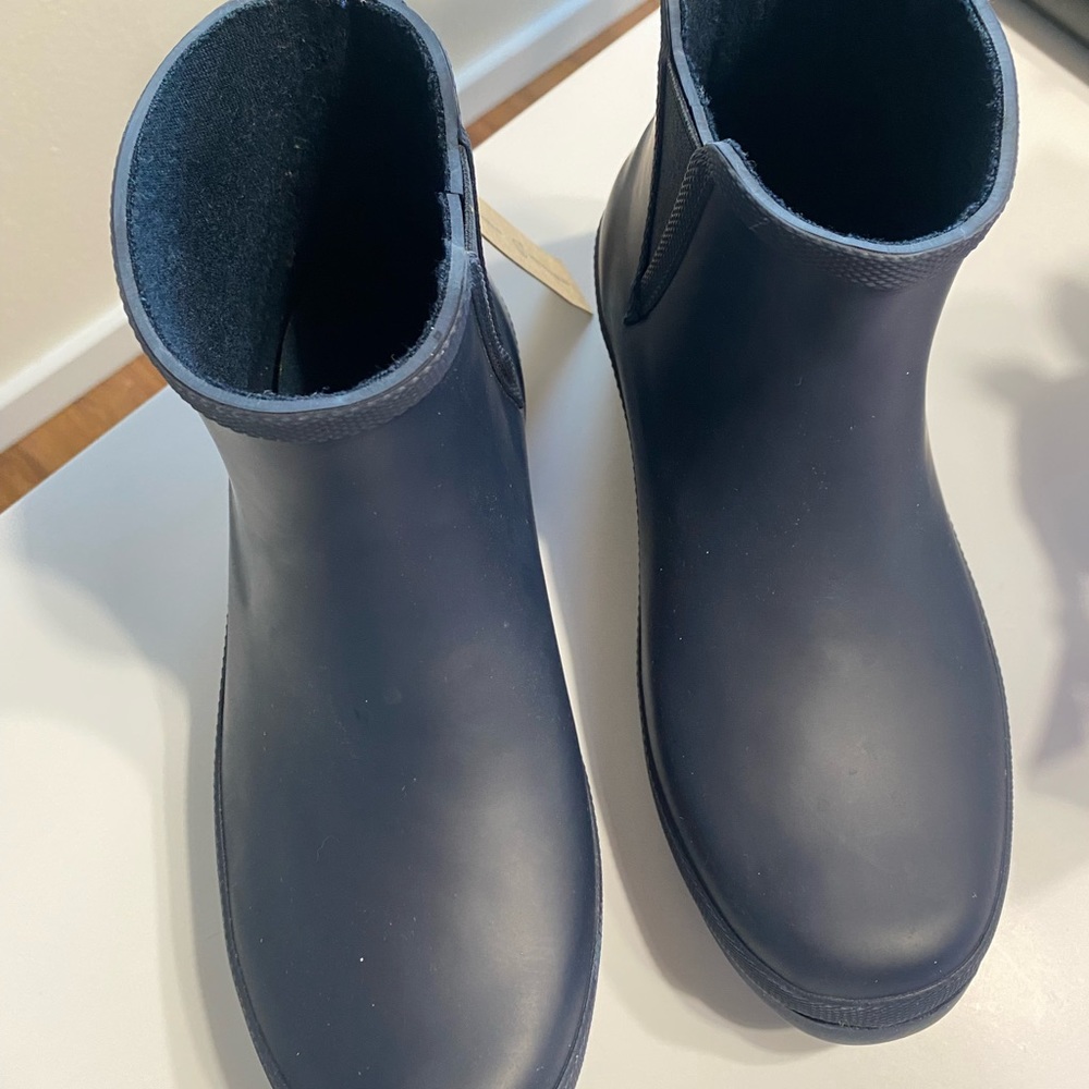 Chooka Rain Ankle Boot NEW Size 6 Women’s (Navy Blue)